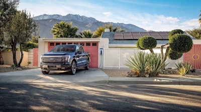 Duke Energy F150 Lightning Solar Charging