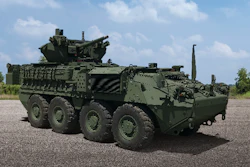 Oshkosh Defense delivered the first Stryker Double-V Hull Infantry Carrier Vehicle upgraded with the 30 mm Medium Caliber Weapon System to the U.S. Army’s Aberdeen Test Center in Maryland.