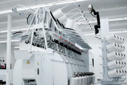 The KR1018 7-axis cobot will be mounted on an AGV equipped with a magazine and control system and used to restock cabling machines for a U.S. company in the textile industry.