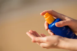 Sunblock Spray I Stock 508464970