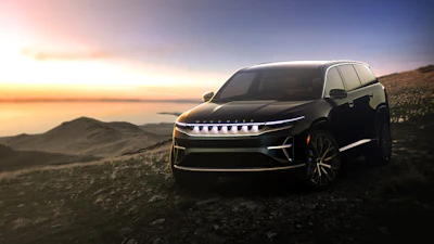 The new all-electric Wagoneer S.