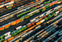 Norfolk Southern rail yard in Atlanta, Sept. 14, 2022.