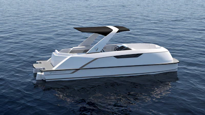 Pure Watercraft Electric Pontoon Boat Gm