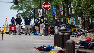 According to a lawsuit filed Wednesday, Sept. 28, 2022, in Illinois, the gunmaker Smith & Wesson illegally targeted young men at risk of violence with ads for firearms, including the 22-year-old gunman accused of opening fire on the Independence Day parade in suburban Chicago and killing seven people.