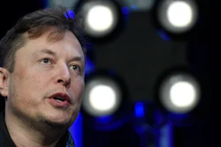 Elon Musk speaks at the SATELLITE Conference and Exhibition on March 9, 2020, in Washington.