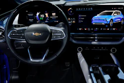 A 2024 Chevrolet Equinox EV 3LT is shown in Warren, Mich., Aug. 30, 2022.
