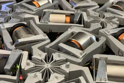 The prototype is 2D, but a 3D version of this material could have many uses.