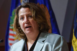 Deputy Attorney General Lisa Monaco speaks during the Chiefs of Police Executive Forum, at the United States Bureau of Alcohol, Tobacco, Firearms and Explosives (ATF) headquarters in Washington, May 6, 2022.