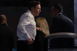 Elon Musk arrives at Baron Investment Conference at the Metropolitan Opera House, Nov. 4, 2022, in New York.