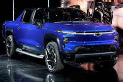 The 2024 Chevrolet Silverado EV RST is shown in Detroit, Wednesday, Jan. 5, 2022.