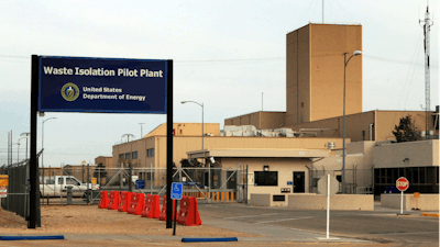 This March 6, 2014, file photo shows the Waste Isolation Pilot Plant, the nation's only underground nuclear waste repository, near Carlsbad, New Mexico.