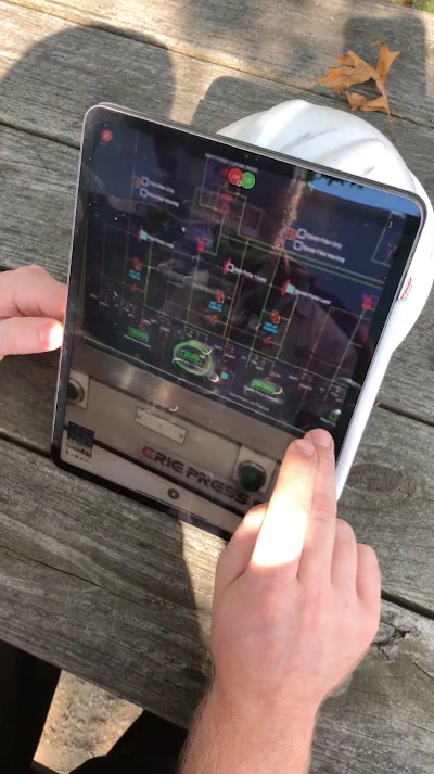 Augmented Reality technology can provide expert step-by-step forging press troubleshooting and training remotely in minutes, dramatically increasing uptime.