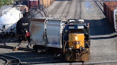 Selkirk rail yard in Selkirk, N.Y., Sept. 14, 2022.