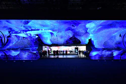 The LG OLED Horizon at CES 2023.