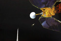 In this photo made available by NASA, the space shuttle Challenger launches the Earth Radiation Budget Satellite in 1984. On Friday, Jan. 6, 2023, the U.S. space agency said the 38-year-old NASA satellite is about to fall from the sky, but the chance of wreckage falling on anybody is “very low.” It's expected to come down Sunday night, give or take 17 hours.