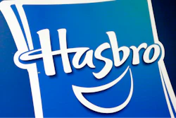 The Hasbro logo is seen on April 26, 2018, in New York. Toymaker Hasbro said Thursday, Jan. 26, 2023, that it is cutting about 1,000 jobs as part of moves announced last year to save up to $300 million annually by 2025.