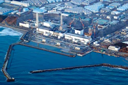 This aerial photo shows the Fukushima Daiichi nuclear power plant in Okuma town, Fukushima prefecture, north of Tokyo, on March 17, 2022. Japan's government has revised the timing of a planned release to the sea of treated but still radioactive wastewater at the Fukushima nuclear power plant to “around spring or summer,' indicating a delay from the initial target of this spring, factoring into the progress of a release tunnel and the need to gain public support.
