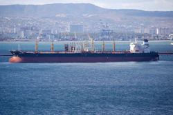 An oil tanker is moored at the Sheskharis complex, part of Chernomortransneft JSC, a subsidiary of Transneft PJSC, in Novorossiysk, Russia, on Oct. 11, 2022. A Russian official says the country will will cut oil production by 500,000 barrels per day next month in response to the West capping the price of its crude over the war in Ukraine. According to multiple Russian news media reports, Deputy Prime Minister Alexander Novak said Friday, Feb. 10, 2023 that “we will not sell oil to those who directly or indirectly adhere to the ’price ceiling.''