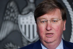 Mississippi Republican Gov. Tate Reeves speaks during a news conference on Feb. 28, 2023, in Jackson, Miss.