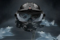 The Red 6 aerospace helmet.