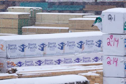 Lumber is stored in the yard at East Coast Lumber, Tuesday, Feb. 28, 2023, in Hampstead, N.H. On Wednesday, the Labor Department releases the producer price index for February, an indicator of inflation at the wholesale level that's closely monitored by the Federal Reserve.