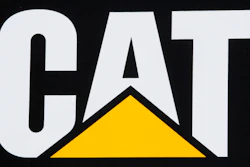 The Caterpillar Inc. 'CAT' logo adorns an excavator at the Milton CAT dealership in Londonderry, N.H., Feb. 20, 2020.