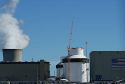 Reactor number 3 and it's cooling tower stands at Georgia Power Co.'s Plant Vogtle nuclear power plant on Jan. 20, 2023, in Waynesboro, Ga.