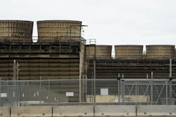 Cooling towers release heat generated by boiling water reactors at Xcel Energy's Nuclear Generating Plant on Oct. 2, 2019, in Monticello, Minn.