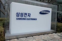 The logo of the Samsung Electronics Co. is seen at its office in Seoul, South Korea, Tuesday, Jan. 31, 2023.
