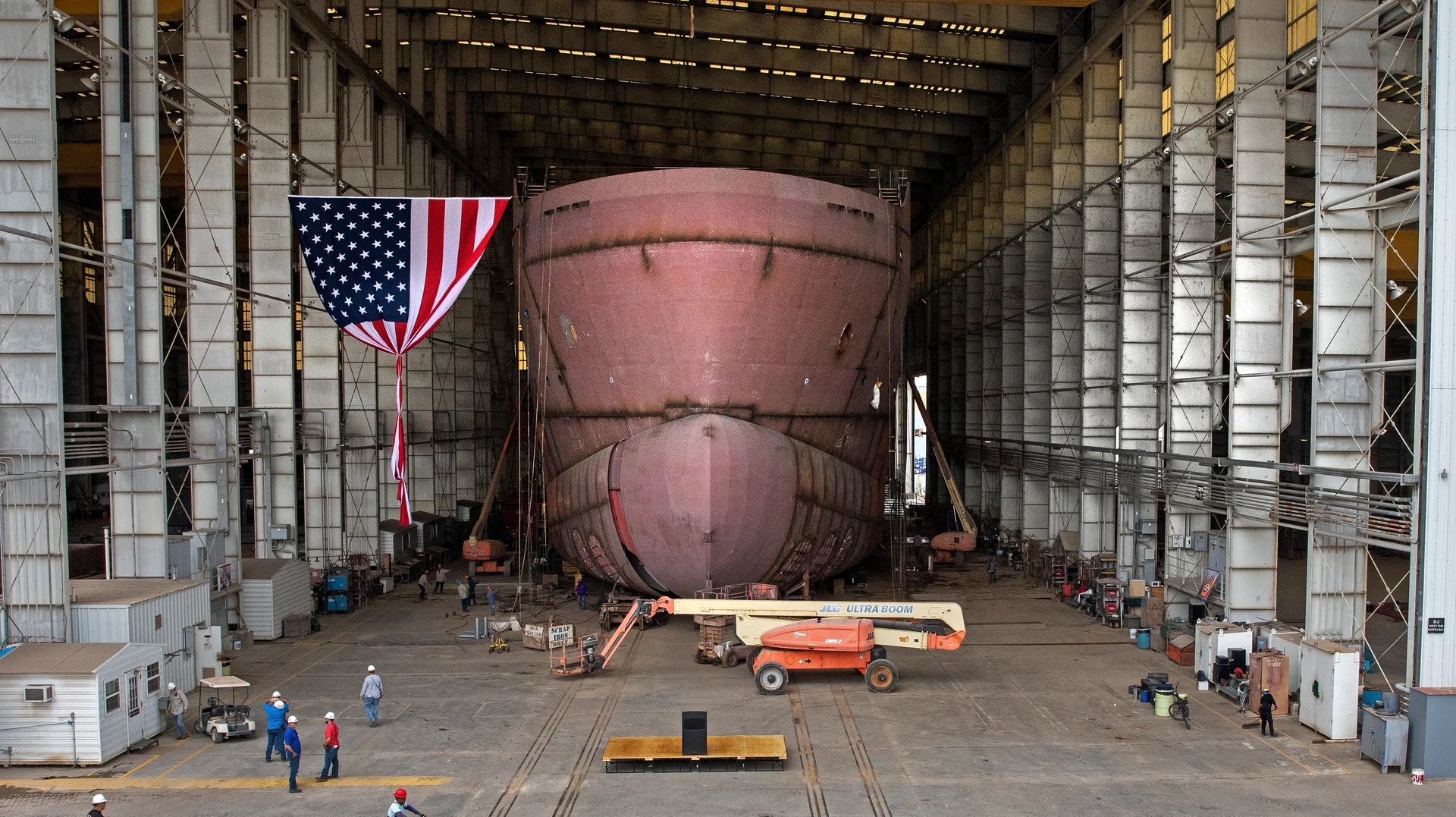 A Ship for Windpower Takes Shape in Louisiana Oil Country - Vimarsana News