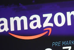 The price of Amazon stock on a screen at the Nasdaq MarketSite, New York, Dec. 20, 2017.