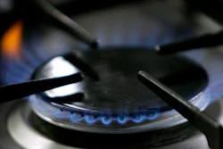 A gas-lit flame burns on a natural gas stove, Jan. 11, 2006, in Stuttgart, Germany.