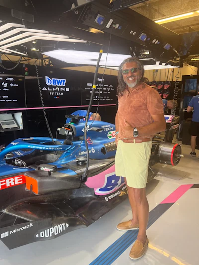 Nabeel Mahmood (pictured) says F1 has raised the bar for other industries while addressing sustainability in data centers.