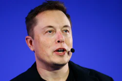 In this Dec. 2, 2015, file photo, Tesla Motors Inc. CEO Elon Musk delivers a conference at the Paris Pantheon Sorbonne University as part of the United Nations Climate Change Conference in Paris.