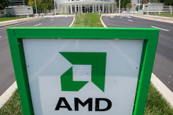 This July 13, 2010, file photo, shows an entrance to the Advanced Micro Devices Inc. (AMD) headquarters in Sunnyvale, Calif.