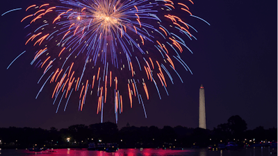 Fourth Of July Fireworks On The National Park Tidal Basin, With The Washington Monument In Washington, District Of Columbia 1124717943 3880x2570 (1)