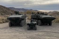 BAE Systems recently tested manned-unmanned teaming on the Amphibious Combat Vehicle C4UAS as a technology demonstration.