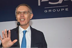 CEO of PSA Groupe Carlos Tavares arrives for the presentation of the company's 2019 full year results in Rueil-Malmaison, west of Paris, Feb. 26, 2020