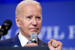 President Joe Biden speaks during the Truman Civil Rights Symposium at the National Archives Building, Thursday, July 27, 2023, in Washington.