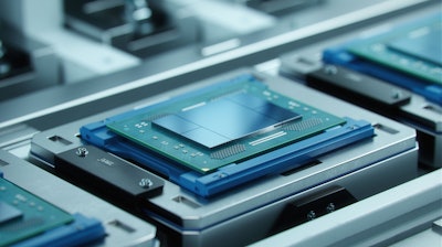Advanced Computer Processor During Production At Semiconductor Foundry In Bright Environment 1390220566 2313x1301