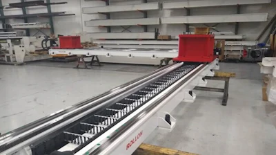 A standard non-covered RTU for a machine tending application.