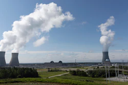 Nuclear reactors and cooling towers of the four units of Plant Vogtle, a nuclear plant near Waynesboro, Ga., are shown on July 31, 2023.