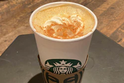 A Pumpkin Spice Latte at a Starbucks in New York, Aug. 24, 2023.
