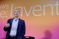 AWS CEO Andy Jassy speaks in Las Vegas, Dec. 5, 2019.