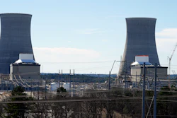 Units 3, left, and 4 and their cooling towers stand at Georgia Power Co.'s Plant Vogtle nuclear power plant, Jan. 20, 2023, in Waynesboro, Ga.