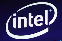 The Intel logo appears on a screen at the Nasdaq MarketSite, in New York's Times Square, on Oct. 3, 2018.