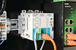 Figure 1: The AutomationDirect ProductivityOpen platform, with expandable Ethernet, serial, and I/O modules, is a flexible way for users to apply open-source computing to industrial-grade serial/Ethernet communications and controls applications.