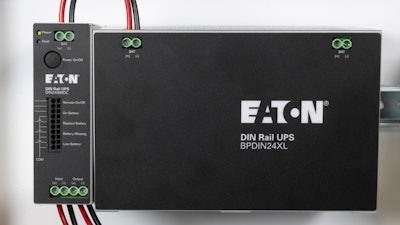 A UPS delivers reliable power and battery backup to support computing, networking, control and storage equipment during an outage.