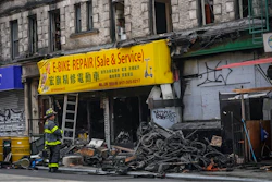 In June 2023, a fire started at this e-bike shop in New York City and spread to upper floors of the building.