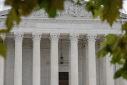 The U.S. Supreme Court is seen, Oct. 5, 2023, in Washington.
